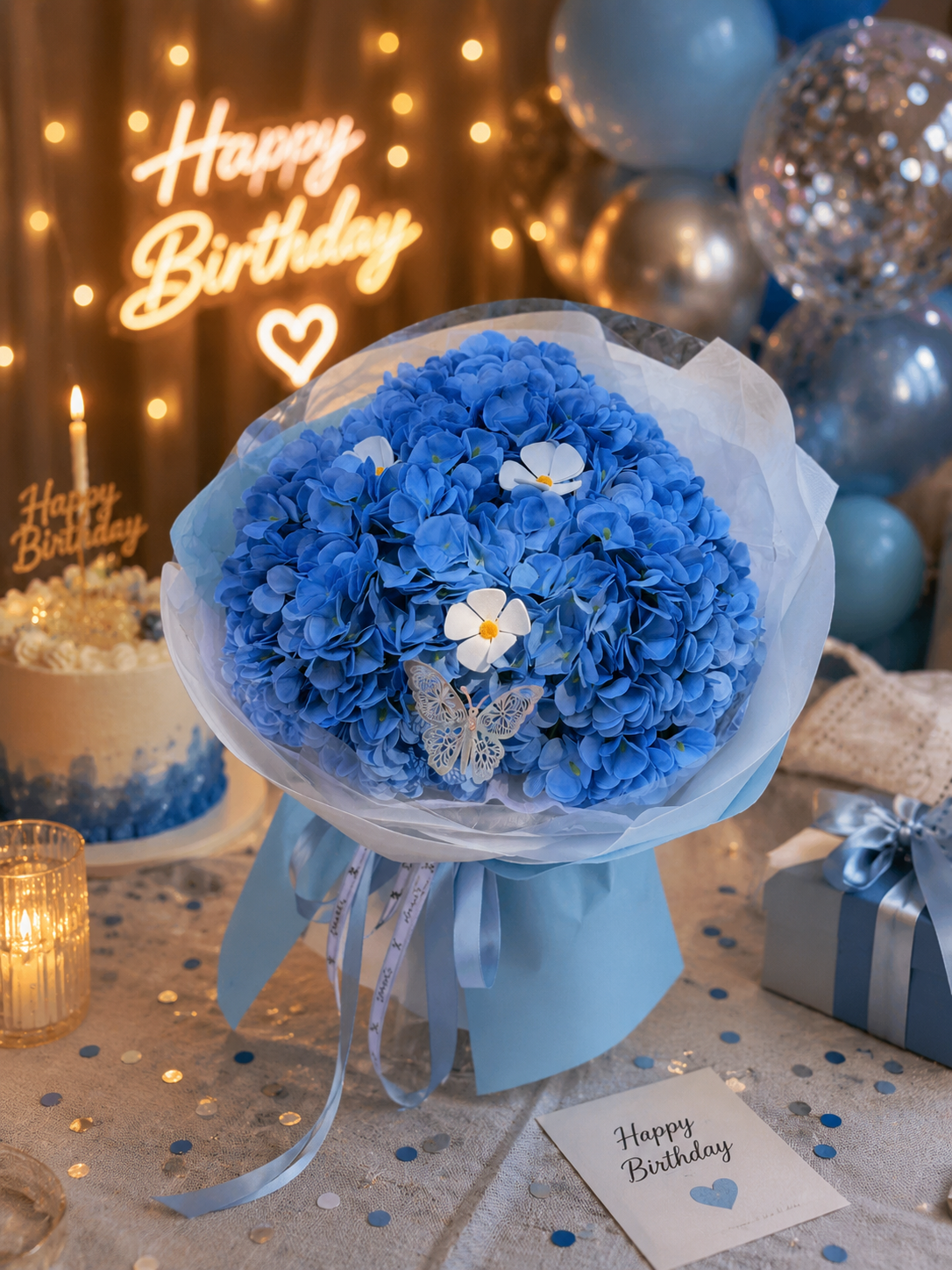 Bó Hoa Sáp Cẩm Tú Cầu Xanh Cao Cấp – Quà Tặng Sinh Nhật, Tốt Nghiệp | Thanh Hà Flowers